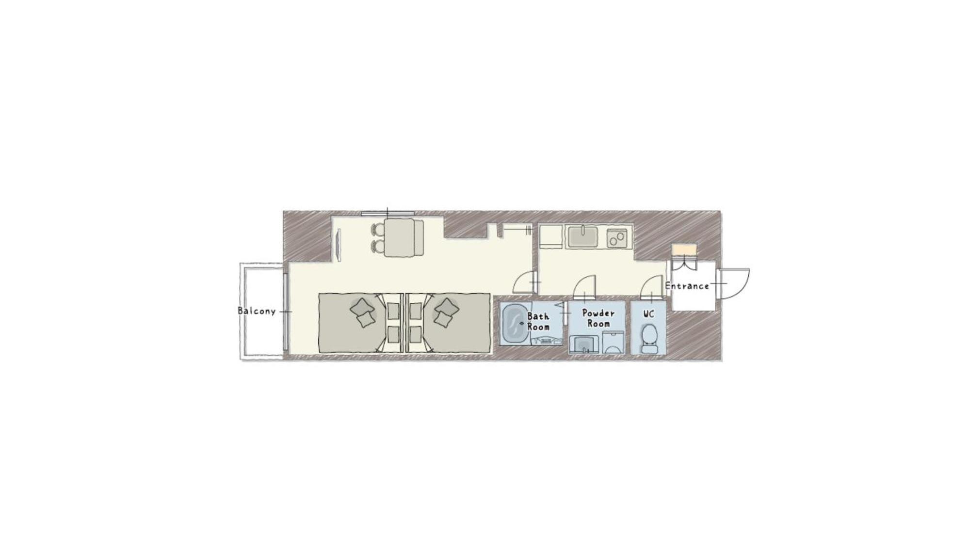 Hotel Abitare Namba West Osaka Eksteriør billede